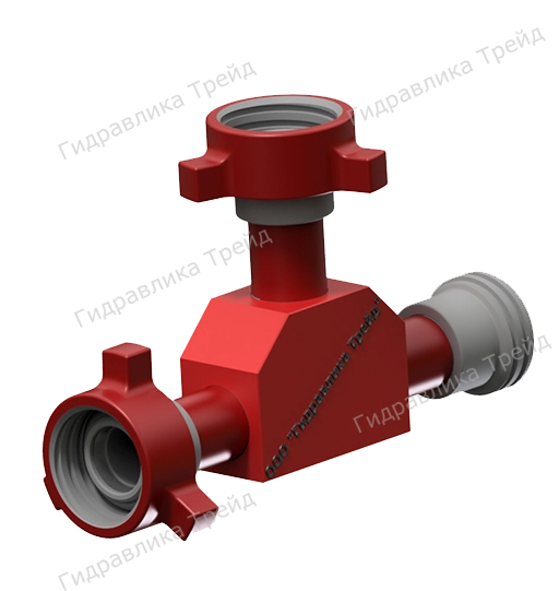 Тройник БРС 2 Cn Tr 100x12,7 Гайка-Гайка-Резьба